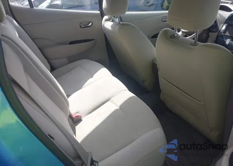 2012 Nissan Leaf Sv/Sl из США, поврежденный, VIN JN1AZ0CP8CT017394